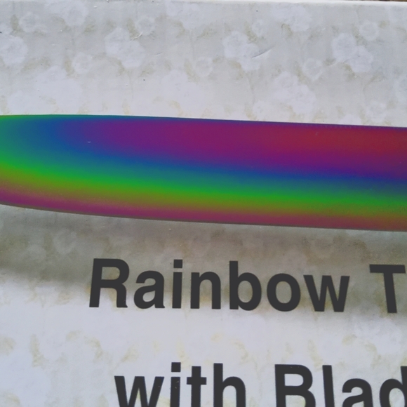 Rainbow Titanium Kitchen Knife Set - Picture 4 of 7